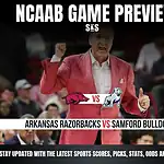 NCAAB GAME PREVIEW Arkansas Razorbacks vs Samford Bulldogs