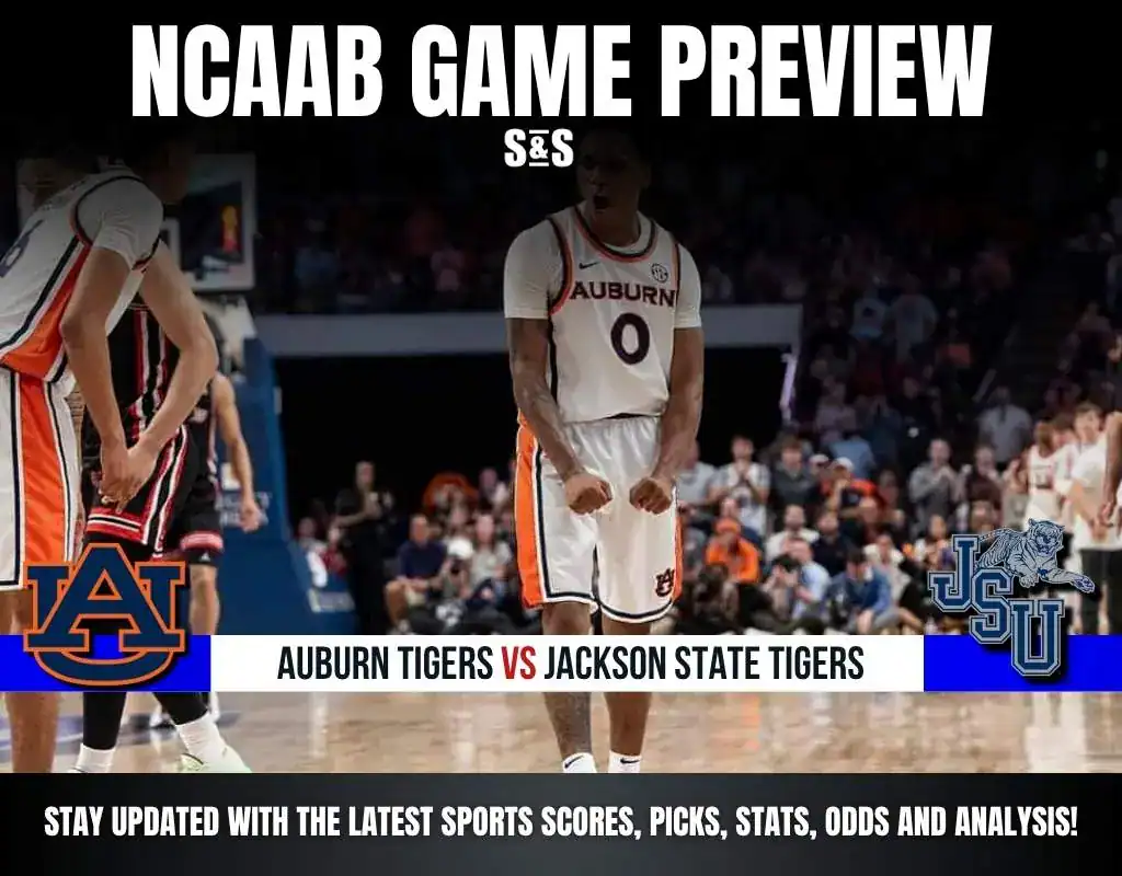 Previews 7 NCAAB GAME PREVIEW Auburn Tigers vs Jackson State Tigers