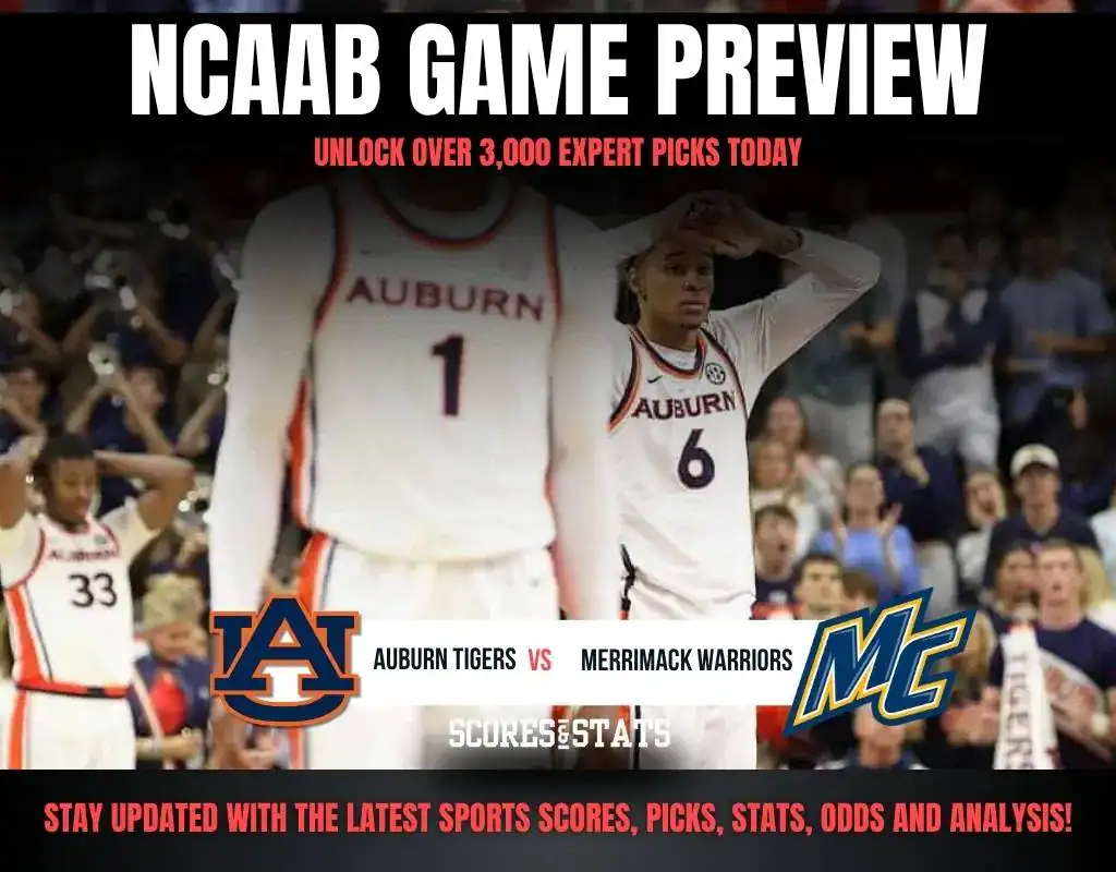 Previews 6 NCAAB GAME PREVIEW Auburn Tigers vs Warriors