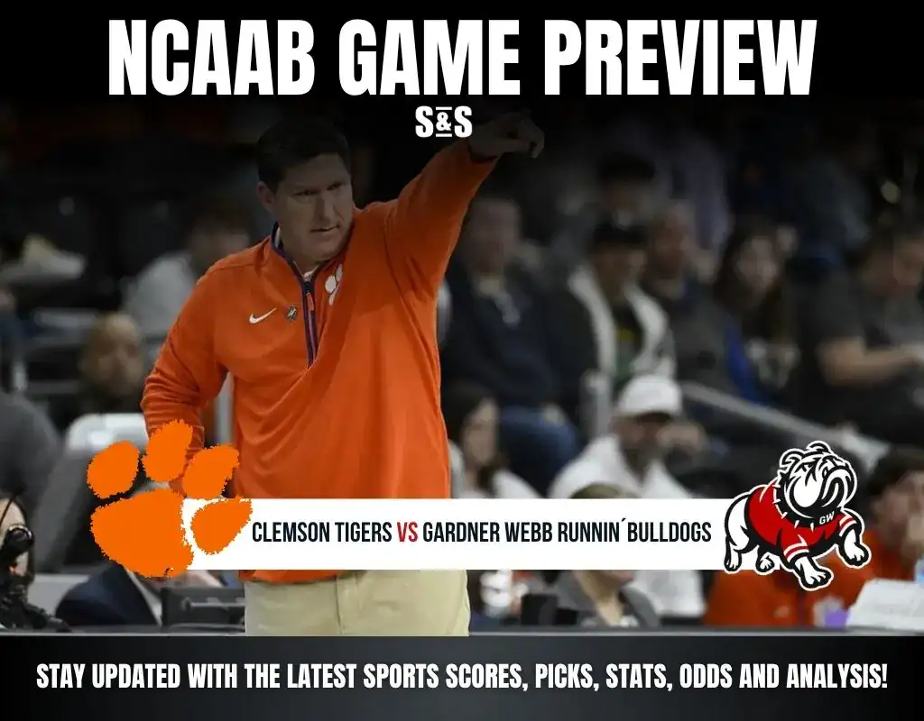NCAAB GAME PREVIEW Clemson Tigers vs Bulldogs