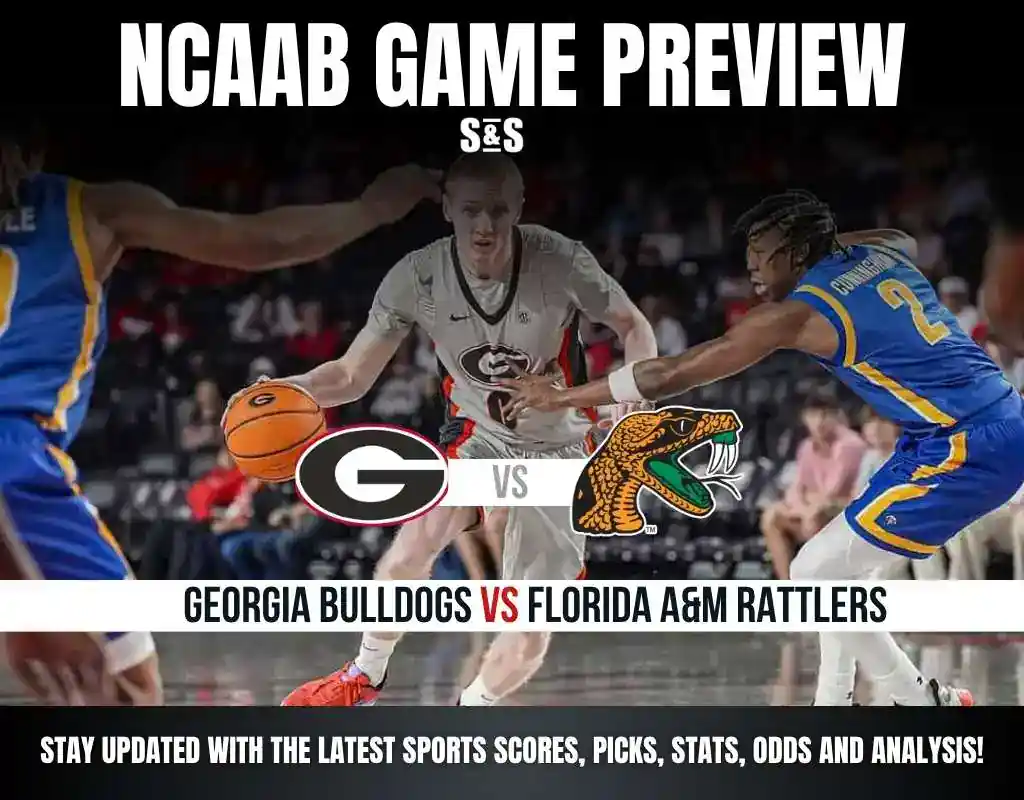NCAAB GAME PREVIEW Georgia Bulldogs vs Florida Am Rattlers