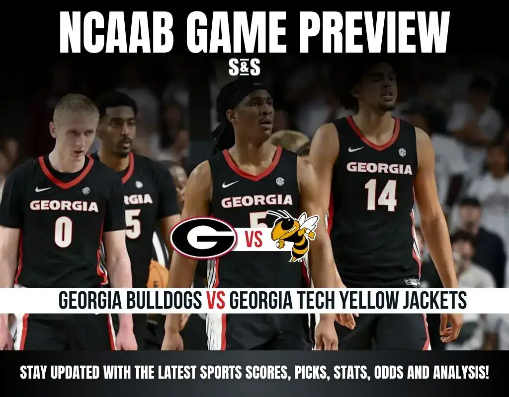 NCAAB GAME PREVIEW Georgia Bulldogs vs Georgia Tech Yellow Jackets