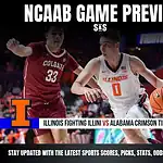 NCAAB GAME PREVIEW Illinois Fighting Illini vs Alabama Crimson Tide