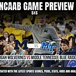 Home 26 NCAAB GAME PREVIEW Michigan Wolverines vs Middle Tennessee Blue Raiders