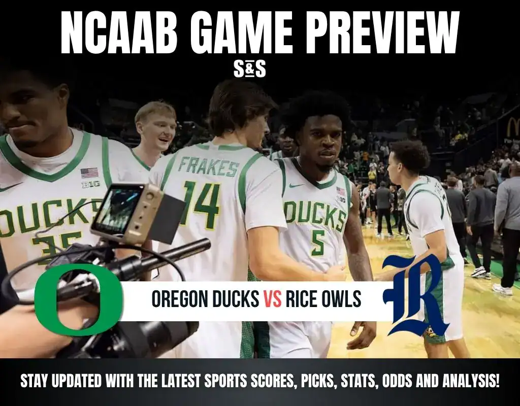 Previews 8 NCAAB GAME PREVIEW Oregon Ducks vs Rice Owls