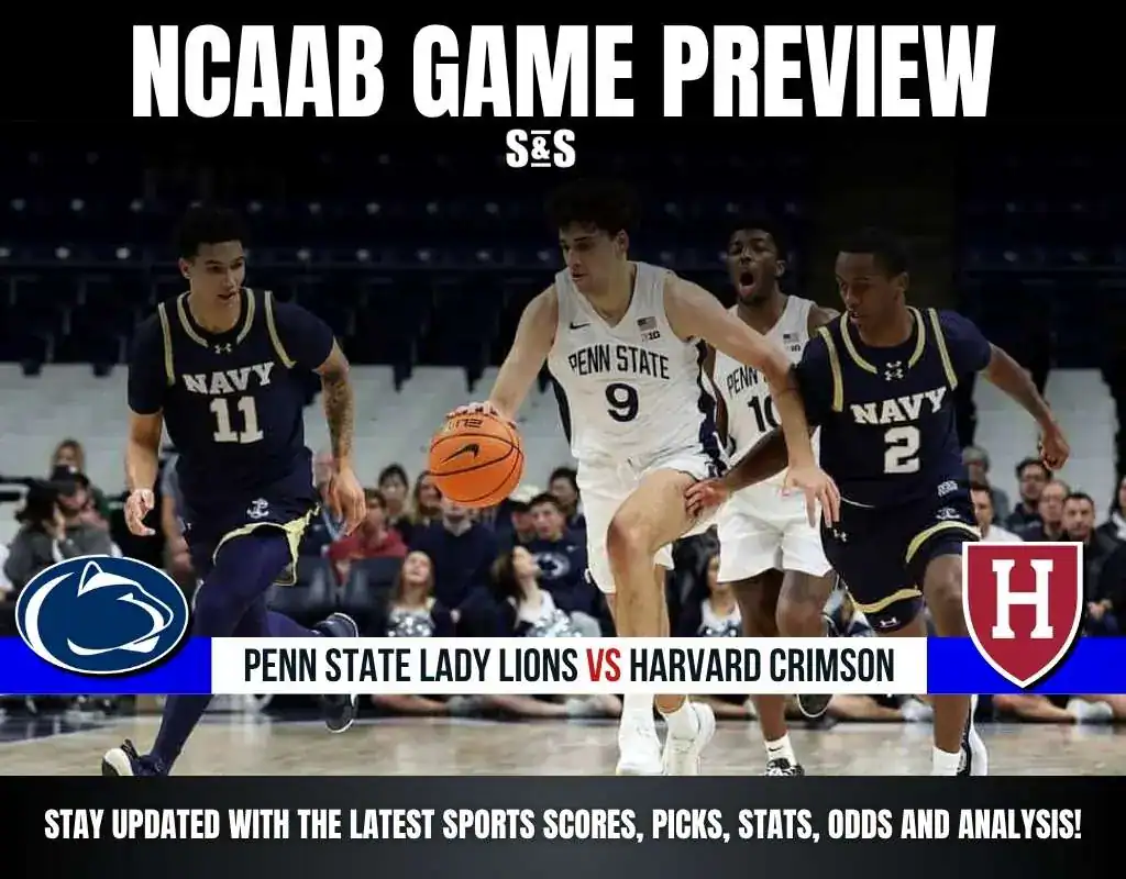 NCAAB GAME PREVIEW Penn State Lady Lions vs Harvard Crimson