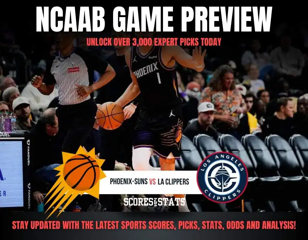 Previews 9 NCAAB GAME PREVIEW Phoenix Suns vs LA Clippers