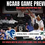 Home 45 NCAAB GAME PREVIEW SETON VS WAGNER