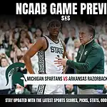 Home 45 NCAAB GAME PREVIEW SPARTS