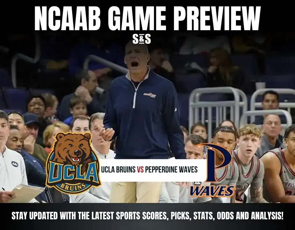 Previews 8 NCAAB GAME PREVIEW Ucla Bruins vs Pepperdine Waves