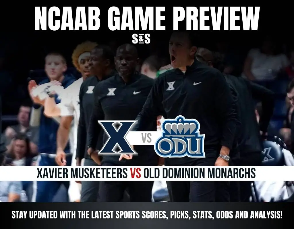 NCAAB GAME PREVIEW Xavier Musketeers vs Old Dominion Monarchs