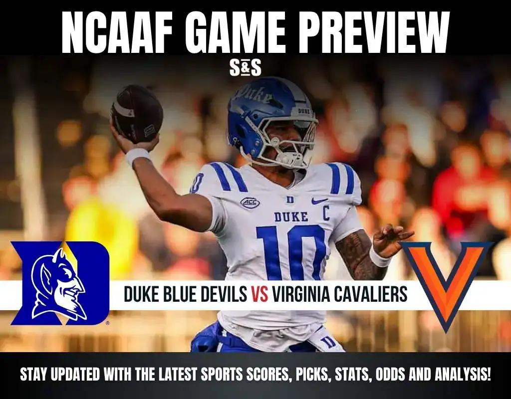 Previews 6 NCAAF GAME PREVIEW Duke Blue Devils vs Virginia Cavaliers