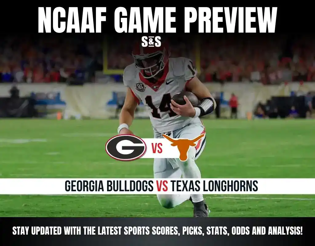 NCAAF GAME PREVIEW Georgia Bulldogs vs Texas Longhorns