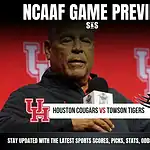 Home 44 NCAAF GAME PREVIEW Houston Cougars vs Towson Tigers
