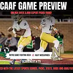 Home 36 NCAAF GAME PREVIEW IRISH VS NAVY