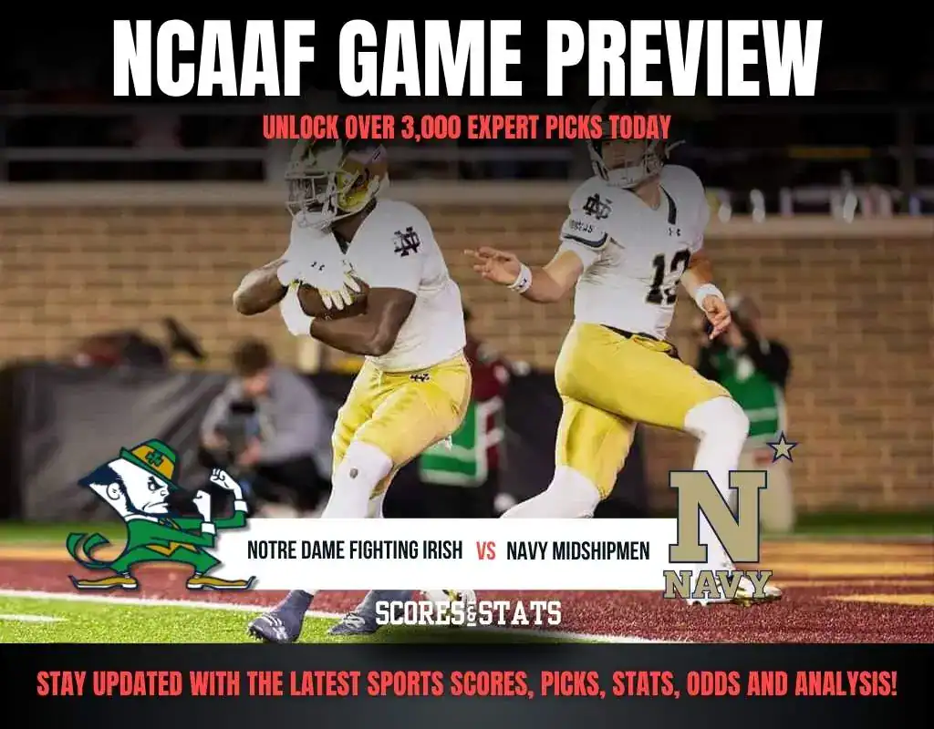 NCAAF GAME PREVIEW IRISH VS NAVY