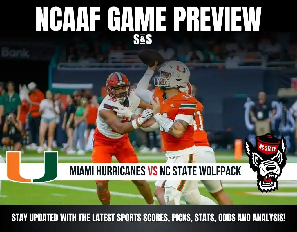 NCAAF GAME PREVIEW Miami Hurricanes vs Nc State Wolfpack