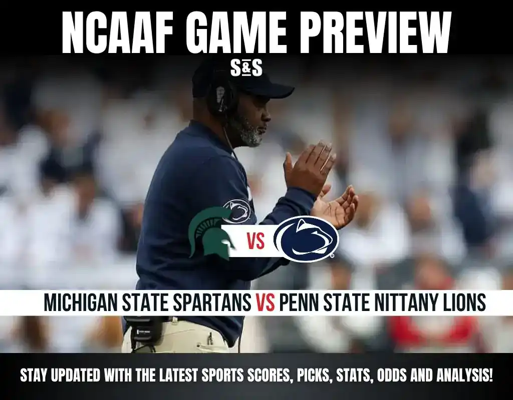 NCAAF GAME PREVIEW Michigan State Spartans vs Penn State Nittany Lions