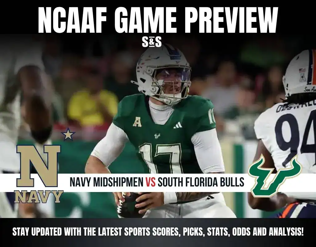 NCAAF GAME PREVIEW Navy Midshipmen vs South Florida Bulls