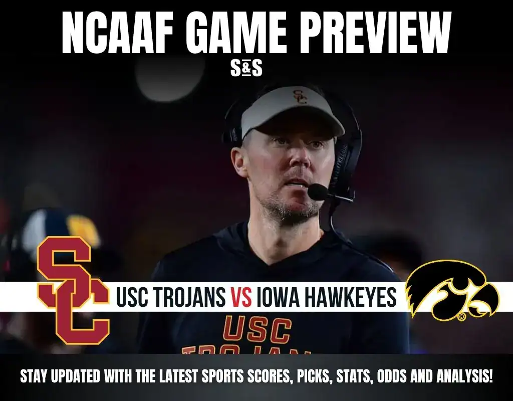 NCAAF GAME PREVIEW Usc Trojans vs Iowa Hawkeyes