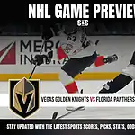 NHL GAME PREVIEW KNIGHTS VS PANTHERS