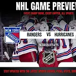 PREVIEWs Rangers vs Hurricanes
