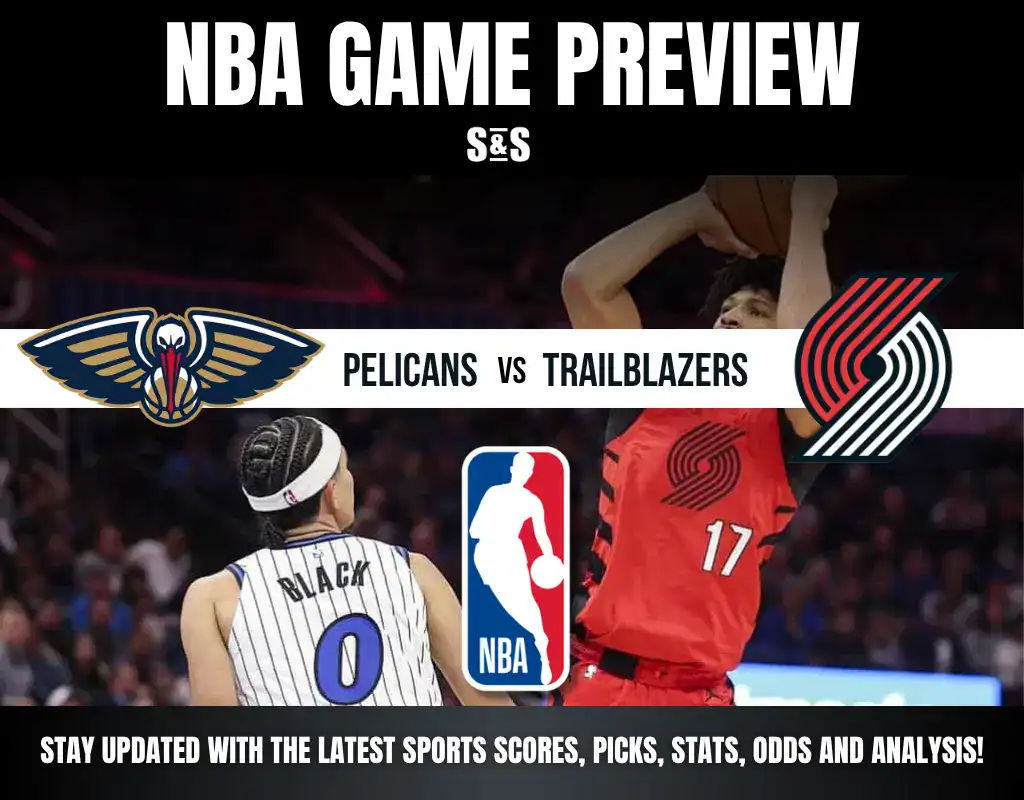 Pelicans vs Trail Blazers 11 9