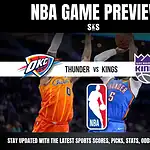 Thunder vs Kings 11 19