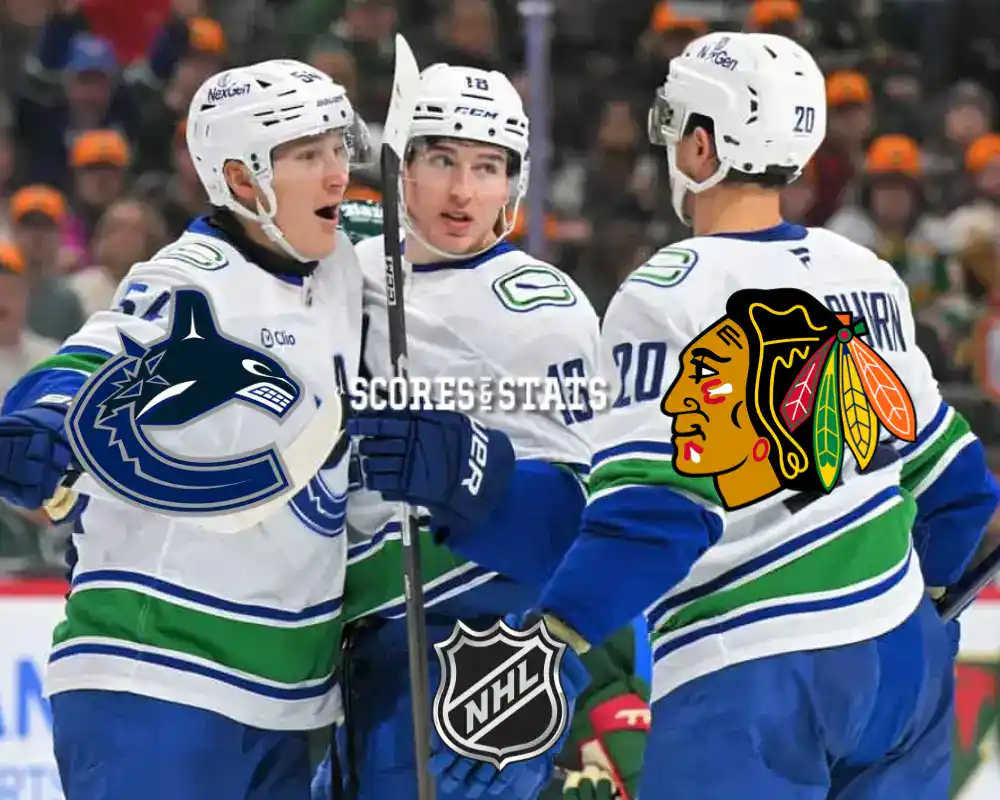 blackhawks v canucks