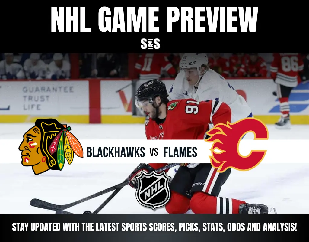 blackhawks vs flames