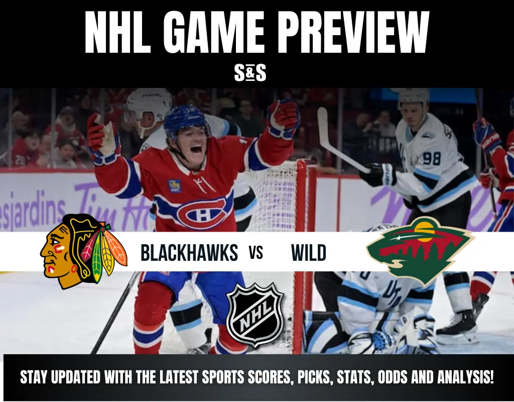 blackhawks vs wild