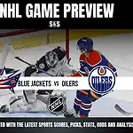 blue jackets vs oilers