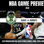 Home 13 bucks vs hornets