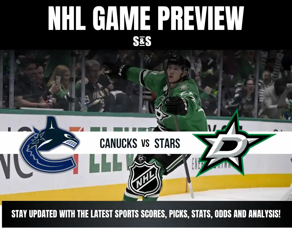 canucks vs stars