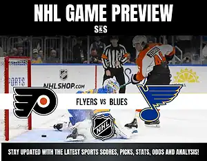 flyers vs blues