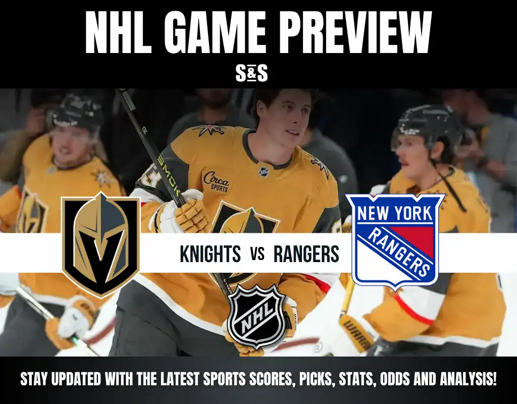 NHL 8 knights vs rangers