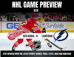 red wings vs lighning