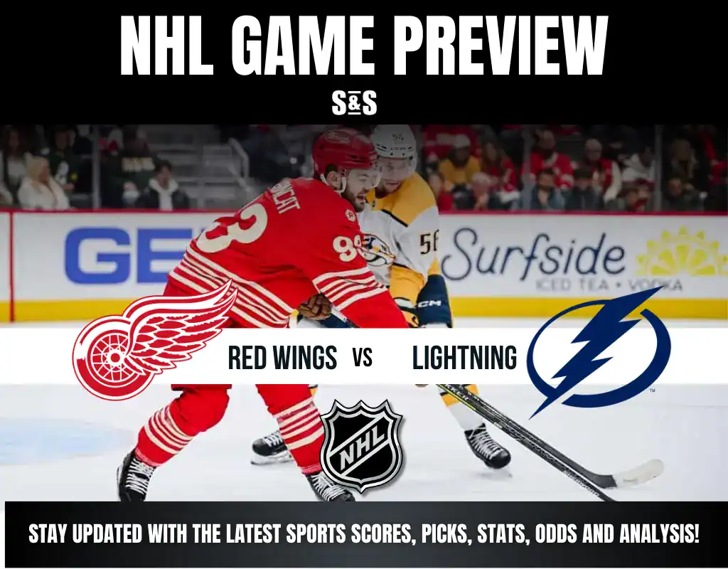 red wings vs lighning