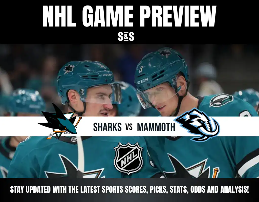 NHL 3 sharks v mammoth