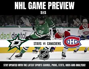 stars vs canadiens