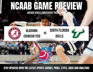 Alabama Crimson Tide vs South Florida Bulls NCAA Basketball preview, non-conference matchup in Tuscaloosa.