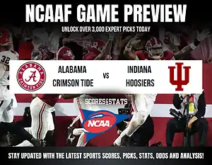 Rose Bowl CFP betting preview featuring Alabama Crimson Tide vs Indiana Hoosiers with odds and predictions.