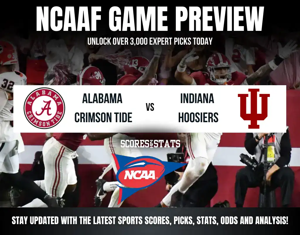 Rose Bowl CFP betting preview featuring Alabama Crimson Tide vs Indiana Hoosiers with odds and predictions.