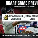 Birmingham Bowl betting preview featuring Appalachian State Mountaineers vs Georgia Southern Eagles with odds and predictions.