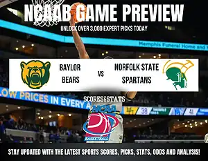 Baylor Bears vs Norfolk State Spartans NCAA Basketball preview, non-conference matchup in Waco.