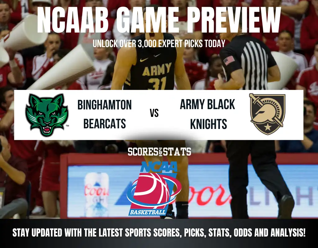 Binghamton Bearcats vs Army Black Knights betting preview with odds, predictions, and best bets.