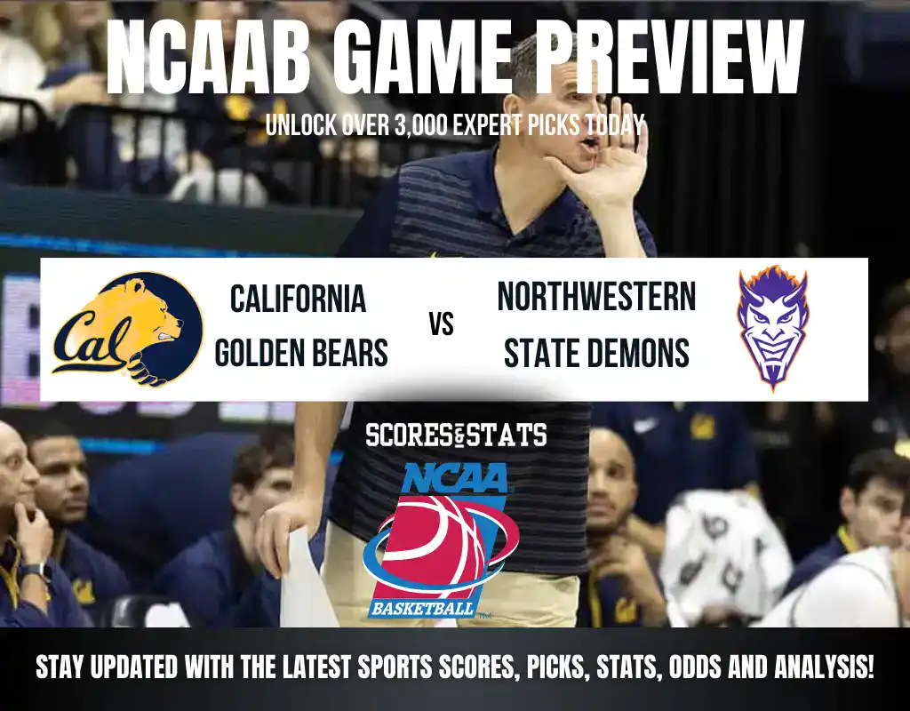 Previews 8 California Golden Bears vs Northwestern State Demons NCAA Basketball preview, non-conference matchup in Berkeley.