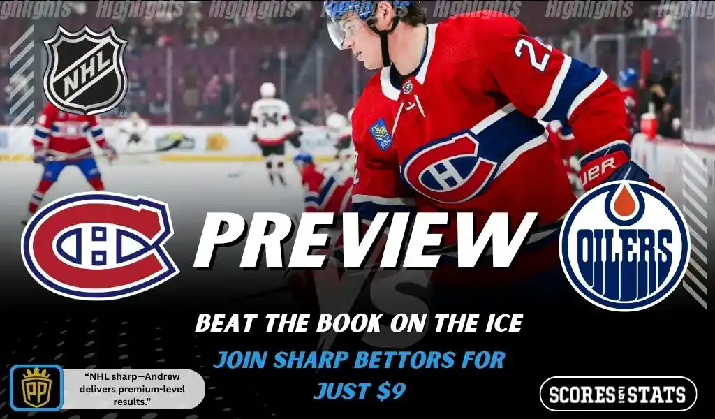 Montreal Canadiens vs Edmonton Oilers NHL game preview featuring on-ice action, December 14, 2025