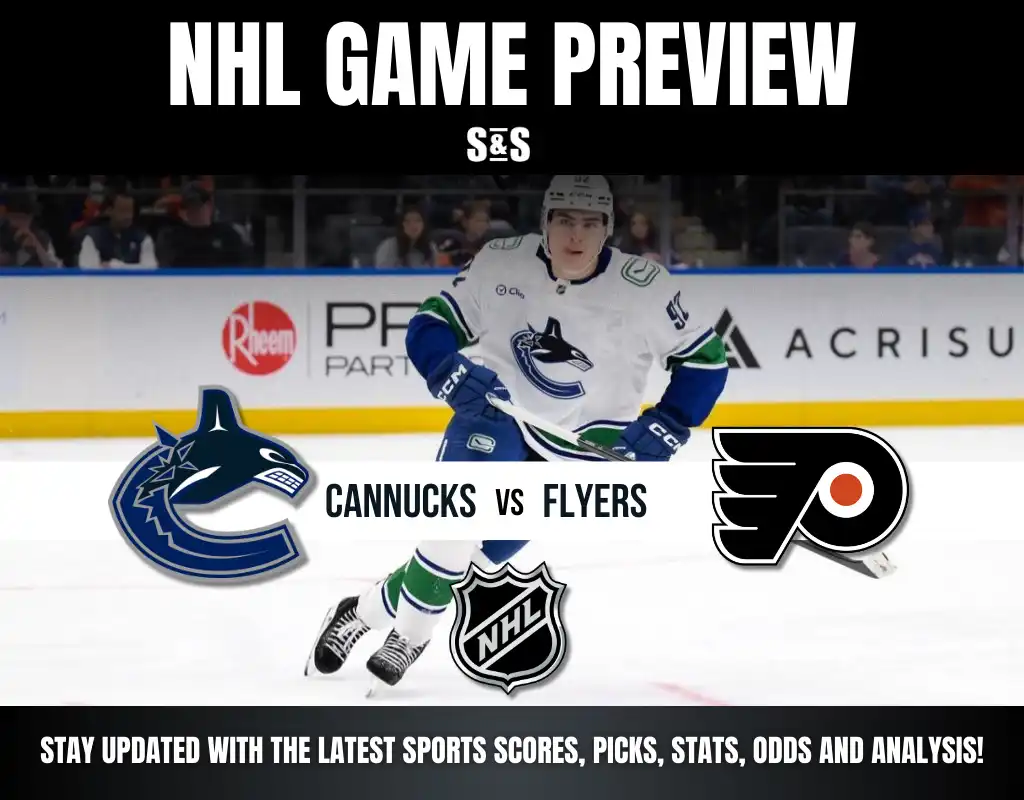 Cannucks vs Flyers 12 22