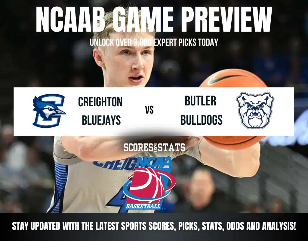 Butler Bulldogs vs Creighton Bluejays betting preview with odds, predictions, and best bets.